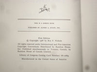 1968 A HISTORIAN'S PROGRESS HARDCOVER BOOK BY ROY F. NICHOLS - 1ST ED. - KD 9186