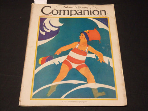 1929 AUGUST WOMAN'S HOME COMPANION MAGAZINE - BEAUTIFUL FRONT COVER - F 567P
