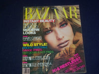1986 OCTOBER HARPER'S BAZAAR MAGAZINE - JEANETTE HALLEN COVER - ST 6580