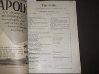 1906 JULY THE CRITIC MAGAZINE - IBSEN NUMBER - NICE ADS - J 3469