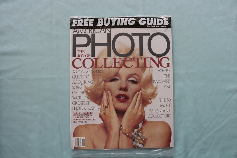 1995 MAR/APR AMERICAN PHOTO MAGAZINE - MARILYN MONROE COVER - E 19674