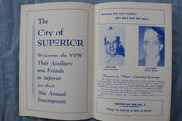 1957 VETERANS OF FOREIGN WARS & AUXILIARY ENCAMPMENT PROGRAM- WISCONSIN -K 2999