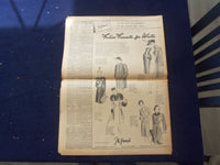 1943 JULY 26 NEW YORK TIMES - MUSSOLINI OUSTED WITH FASCIST CABINET - NP 6470