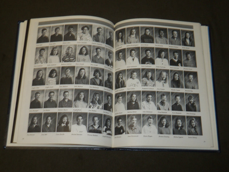 1993 ANCHOR BAY PORT HIGH SCHOOL YEARBOOK - GREEN BAY WISCONSIN - YB 1567