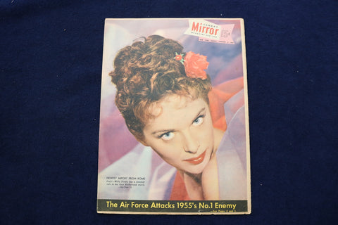 1955 JANUARY 2 NY MIRROR MAGAZINE - MILLY VITALE COVER - E 22552