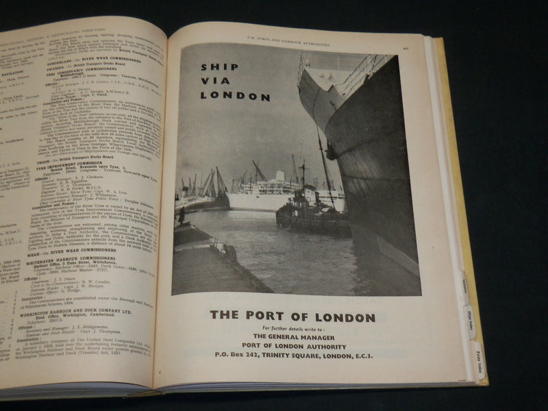1965 INTERNATIONAL SHIPPING & SHIPBUILDING DIRECTORY BOOK - R 905A