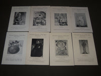 1940-1950 COLUMBUS GALLERY OF FINE ARTS MONTHLY BULLETINS LOT OF 58 - O 2674