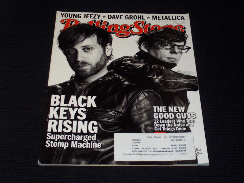 2012 JANUARY 19 ROLLING STONE MAGAZINE - THE BLACK KEYS FRONT COVER - E 1722