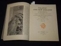 1925-1929 FRANCE AND NEW ENGLAND SOFTCOVER BOOKS LOT OF 3 - KD 3970I