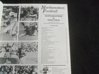1977 OCTOBER 22 FOOTBALL PROGRAM- NORTHWESTERN UNIV VS PENN STATE UNIV - B 5533Z