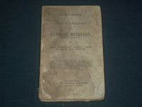 1864 THE LIFE CAMPAIGNS AND PUBLIC SERVICE OF GENERAL MCCLELLAN BOOK - KD 5446
