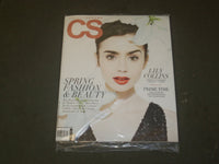 2017 MARCH MODERN LUXURY CS MAGAZINE - LILY COLLINS COVER - B 1374
