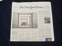 2020 OCTOBER 29 NEW YORK TIMES - TRUMP RUNS AS IF VIRUS NO LONGER POSED THREAT