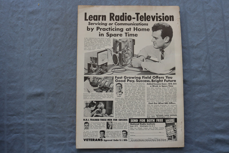 1958 JUNE POLICE FILES MAGAZINE - LUST SLAYING COVER - ST 6921M
