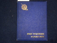 1907 FORT DUQUESNE AND FORT PITT HARDCOVER BOOK - 3RD EDITION - KD 9122
