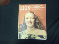 1947 JULY 8 LOOK MAGAZINE - PARIS LONDON FASHIONS - BOB HOPE BACK COVER- ST 2810