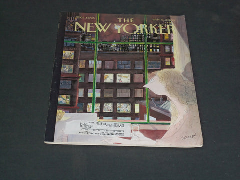 2003 JANUARY 6 THE NEW YORKER MAGAZINE - ILLUSTRATED COVER - NY 1967
