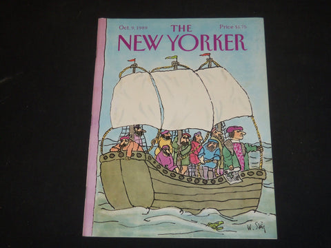 1989 OCTOBER 9 THE NEW YORKER MAGAZINE - ILLUSTRATED COVER - NY 1403