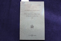 1929 PRISON ASSOCIATION OF NEW YORK ANNUAL REPORT SOFTCOVER BOOK - K 864