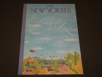 1961 SEPTEMBER 30 NEW YORKER MAGAZINE FRONT COVER ONLY - GREAT ART FOR FRAMING