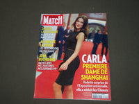 2010 MAY 6-12 PARIS MATCH (FRENCH) MAGAZINE - CARLA BRUNI - SP 9975
