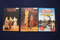 1960'S-1980'S CIRCUS PROGRAMS - SMALLER SIZE - LOT OF 28 - O 3534