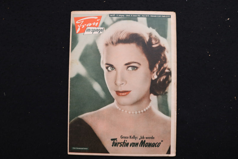 1956 JANUARY 21 FRAN IM SPIEGEL MAGAZINE - GRACE KELLY COVER - E 25813