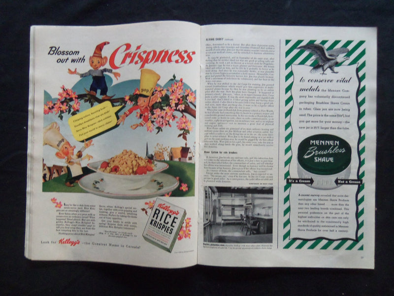 1942 MAY 11 LIFE MAGAZINE - RUFFLES IN FASHION - L 286