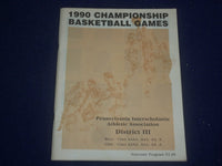 1990 CHAMPIONSHIP BASKETBALL GAMES - PA. INTERSCHOLASTIC A.A. PROGRAM - ST 6533