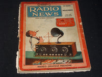 1925 NOVEMBER RADIO NEWS MAGAZINE - MUSI-DINE FRONT COVER - E 5204