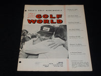 1966 OCTOBER 21 GOLF WORLD MAGAZINE - GARY & VIVIENNE PLAYER COVER - E 7299