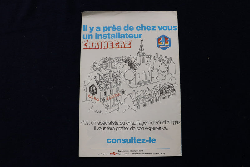 1979-1990 CIRQUE-PINDER JEAN RICHARD CIRCUS PROGRAMS - FRENCH -LOT OF 5 - O 3509