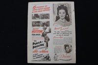 1947 AUGUST 2 PICTUREGOER MAGAZINE - VAN JOHNSON & JANET LEIGH COVER - E 25976