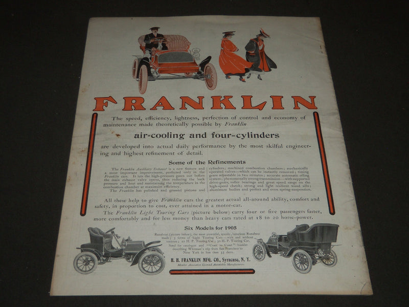 1905 APRIL 15 THE SATURDAY EVENING POST MAGAZINE - ILLUSTRATED COVER - SP 769