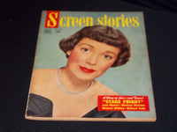 1950 MARCH SCREEN STORIES MAGAZINE - JANE WYMAN FRONT COVER - E 14472
