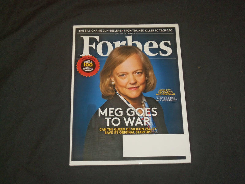 2013 JUNE 10 FORBES MAGAZINE - HEWLETT-PACKARD'S MEG WHITMAN COVER - B 1067