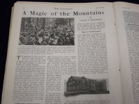 1918 JAN-JUNE THE CONTINENT MAGAZINE BOUND VOLUME - GREAT ARTICLES - KD 1460