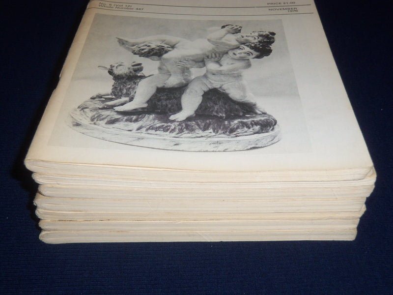 1975-1977 ONTARIO SHOWCASE MAGAZINE FOR ANTIQUE COLLECTORS LOT OF 7 - II 6153