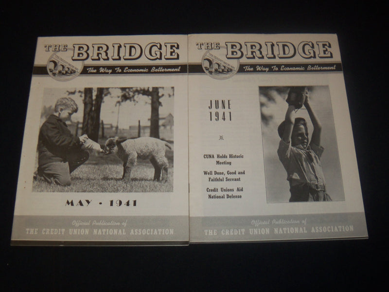 1939-1941 THE BRIDGE ECONOMIC BETTERMENT MAGAZINE LOT OF 20 ISSUES - O 2690