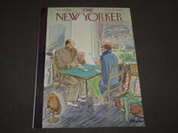 1954 JANUARY 23 NEW YORKER MAGAZINE FRONT COVER ONLY - GREAT ART FOR FRAMING