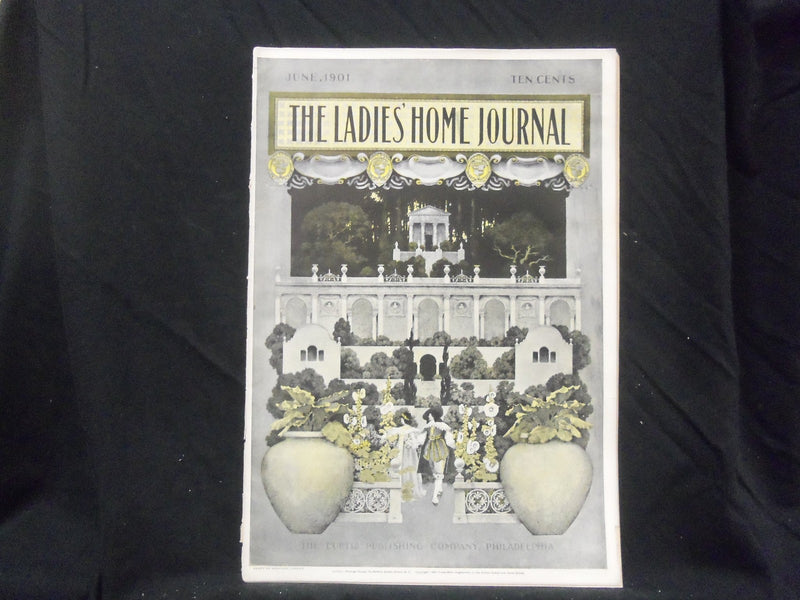 1901 JUNE LADIES' HOME JOURNAL MAGAZINE - GREAT ILLUSTRATIONS & ADS - ST 1613