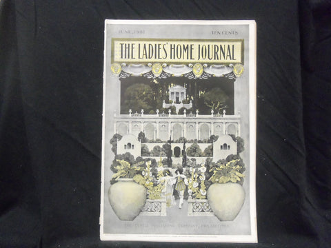 1901 JUNE LADIES' HOME JOURNAL MAGAZINE - GREAT ILLUSTRATIONS & ADS - ST 1613