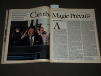 1984 APRIL 29 NEW YORK TIMES MAGAZINE SECTION - RONALD REAGAN COVER - J 3059
