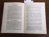 1920'S IRELAND OFFICIAL TOURIST GUIDE - SOFTCOVER - GREAT PHOTOS - K 1277