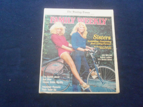 1992 JUNE 13 THE SUNDAY TIMES FAMILY WEEKLY-SCRANTON, PA-LANDERS SISTERS-NP 6198