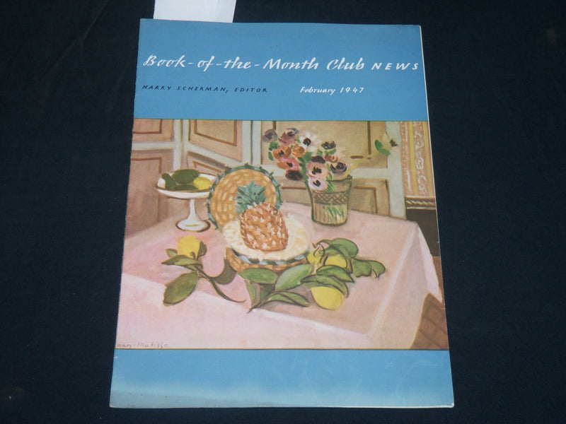 1947 FEBRUARY BOOK OF THE MONTH CLUB NEWS MAGAZINE - JOHN STEINBECK - J 5788