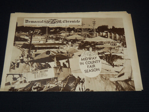 1941 AUGUST 7 DEMOCRAT & CHRONCILE SUNDAY PICTURE SECTION - DIONNES - NP 8945