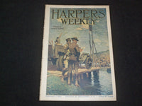 1913 FEBRARY 1 HARPER'S WEEKLY MAGAZINE - WEDDING OF NATIONAL INTEREST - ST 6376