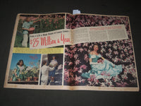 1950 JULY 30 SUNDAY MIRROR MAGAZINE SECTION - JANE POWELL COVER - J 3019