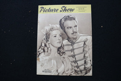 1949 AUG 13 PICTURE SHOW MAGAZINE-BETTY GRABLE-DOUGLAS FAIRBANKS COVER - E 26365
